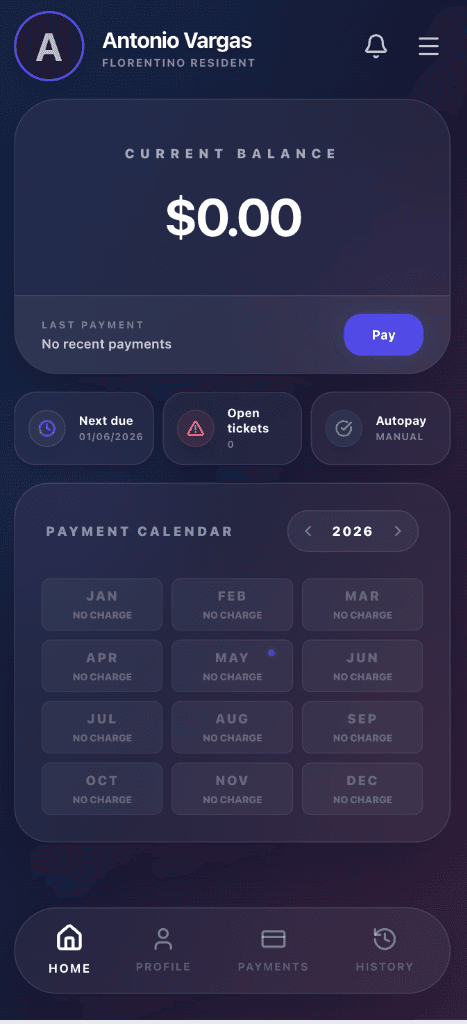 Tenant App Mobile